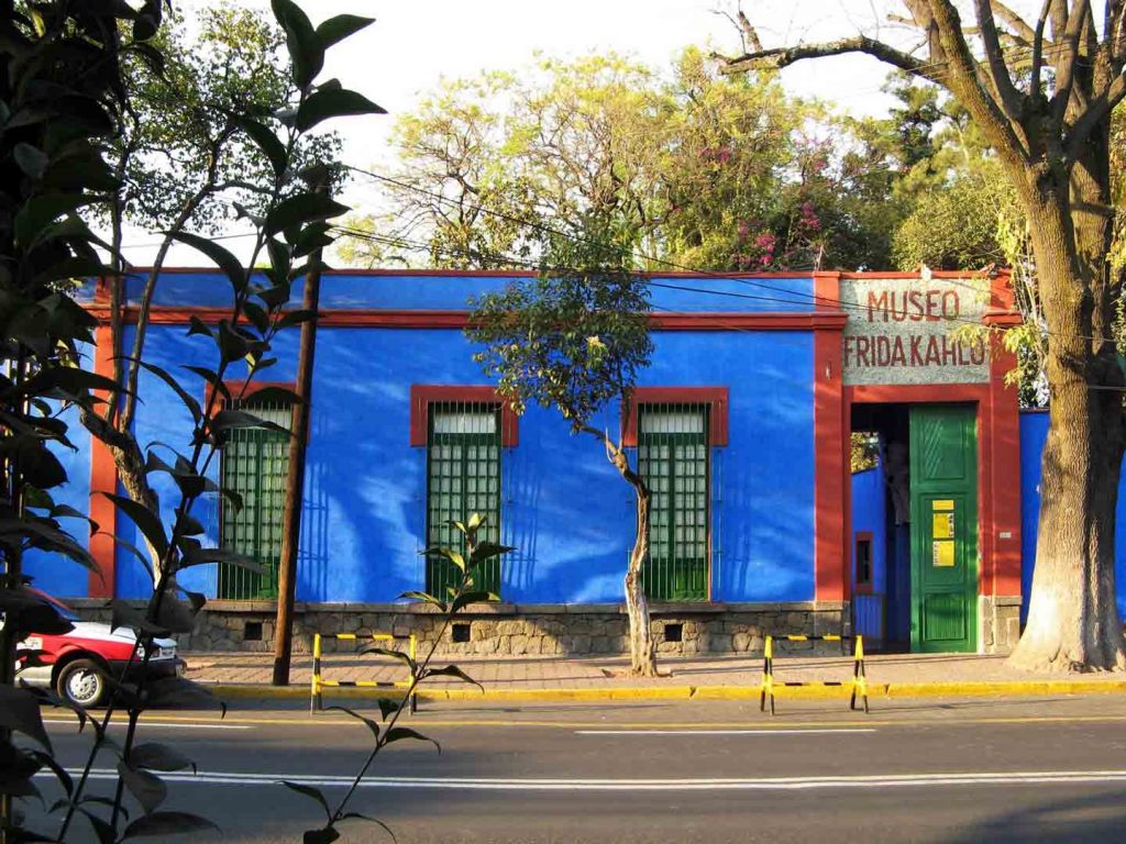 La Casa Azul de Frida Kahlo.